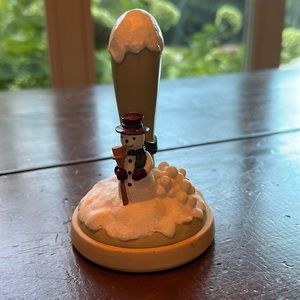 Brown Bag Cookie Art Snowman 1995